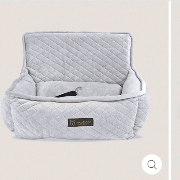 Nandog Pet Gear Dog Nandog Dog Car Safety Seat W Belt Travel